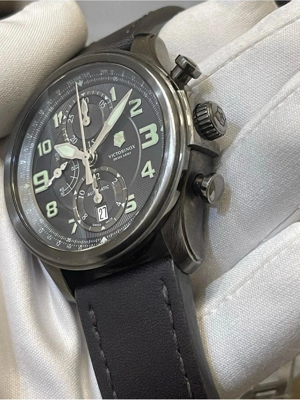 Victorinox Swiss Army Infantry Automatic Chronograph 44mm Men's Watch 241526